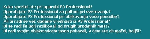 p3 licenciranje